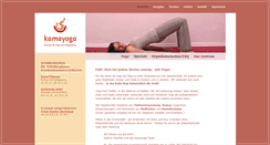 Desktop Screenshot of kama-yoga.de